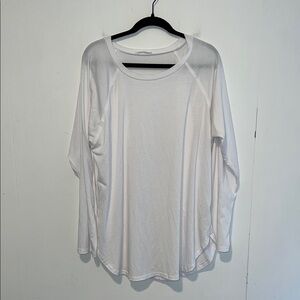 Newchoice Women’s White Long Sleeve T-shirt Y2*